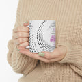 Don't Worry Just Be Confident Ceramic Mug - Motivational Gift for Women | Inspirational Quote, Positive Mindset Cup (11oz, 15oz)