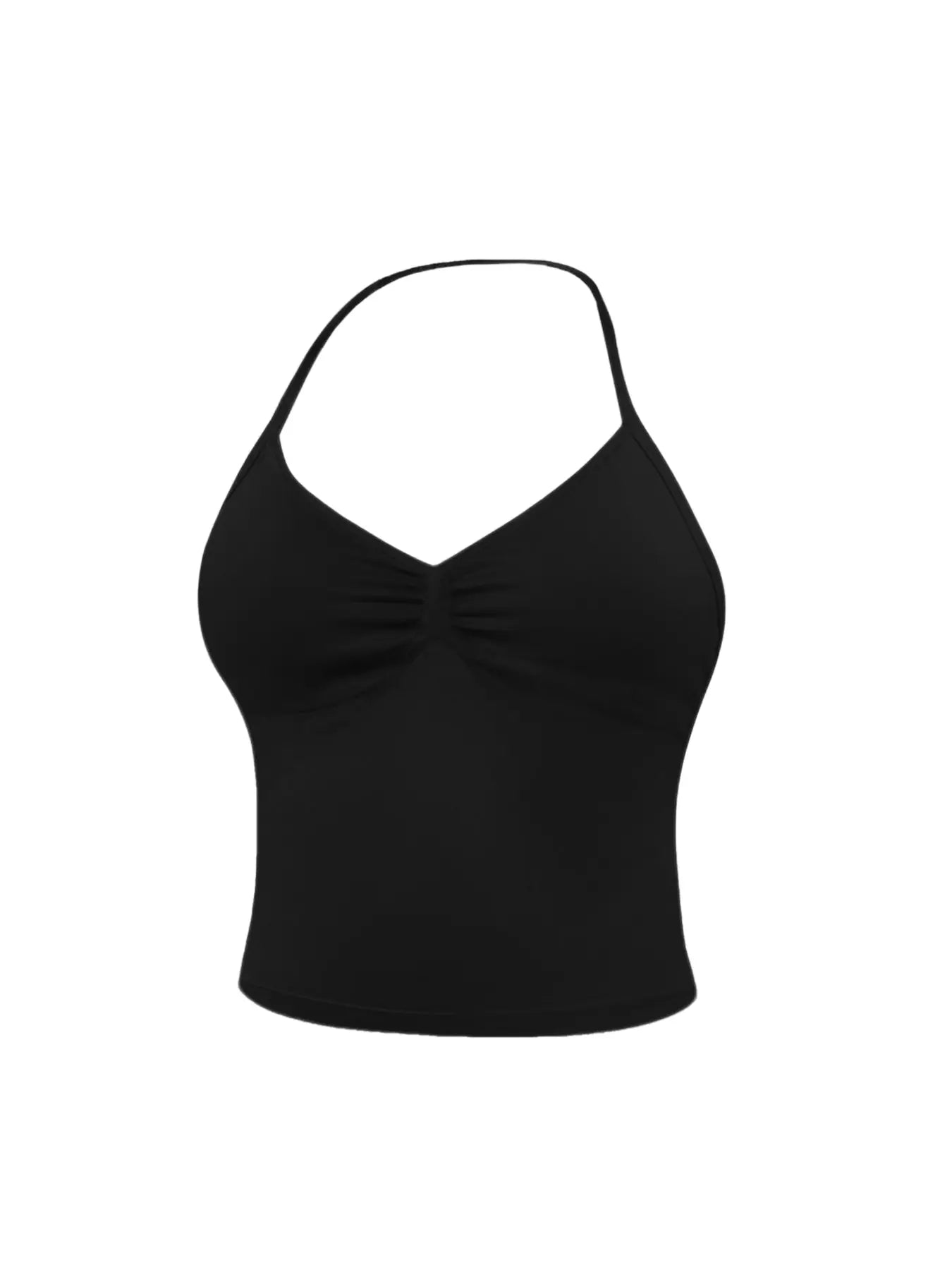 Women'S Sleeveless Sports Bra Set, Detachable Pads, High-Waisted Tight Pants, Sporty Style, Ideal for Yoga, Fitness, Daily Wear