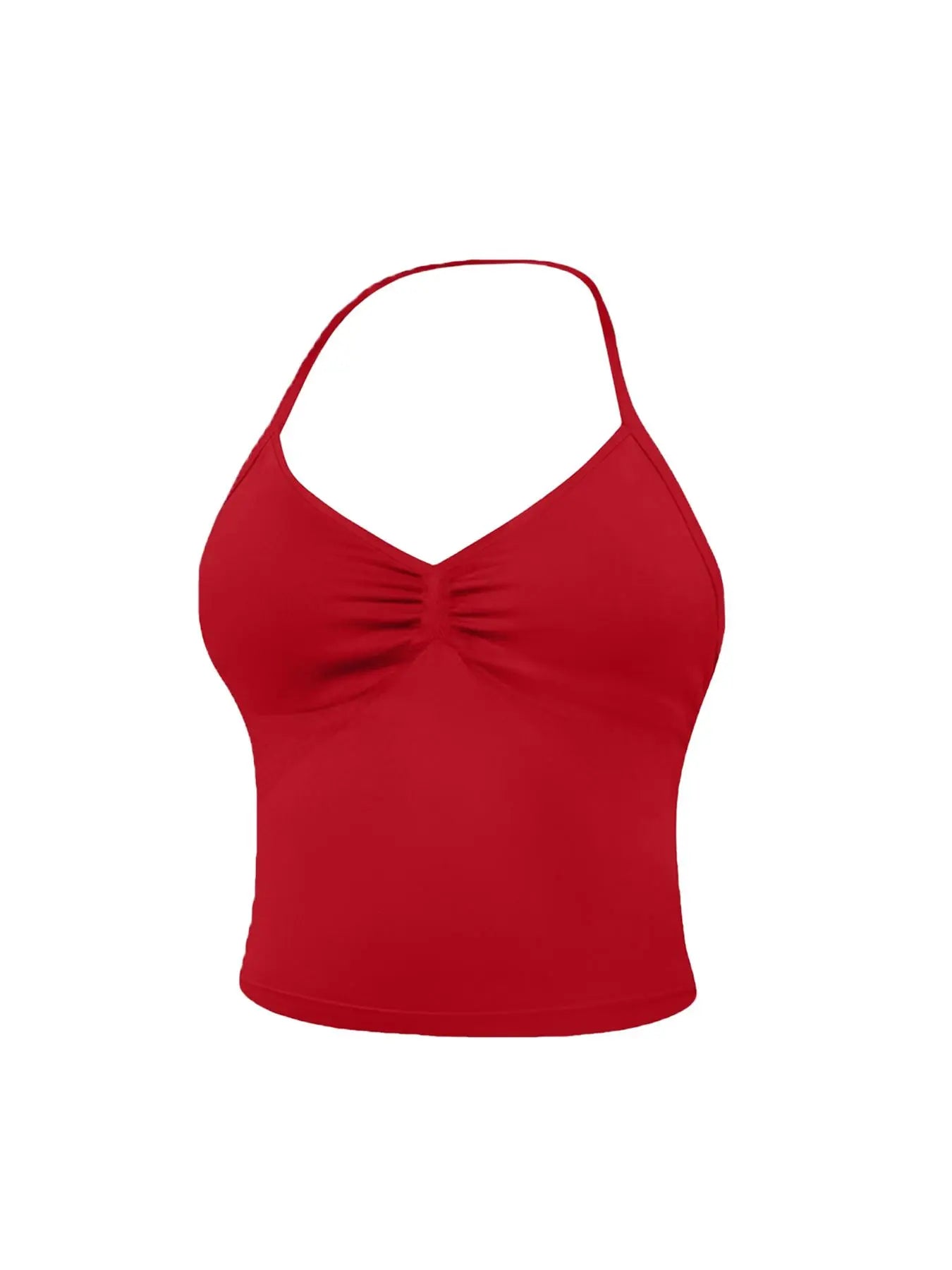 Women'S Sleeveless Sports Bra Set, Detachable Pads, High-Waisted Tight Pants, Sporty Style, Ideal for Yoga, Fitness, Daily Wear
