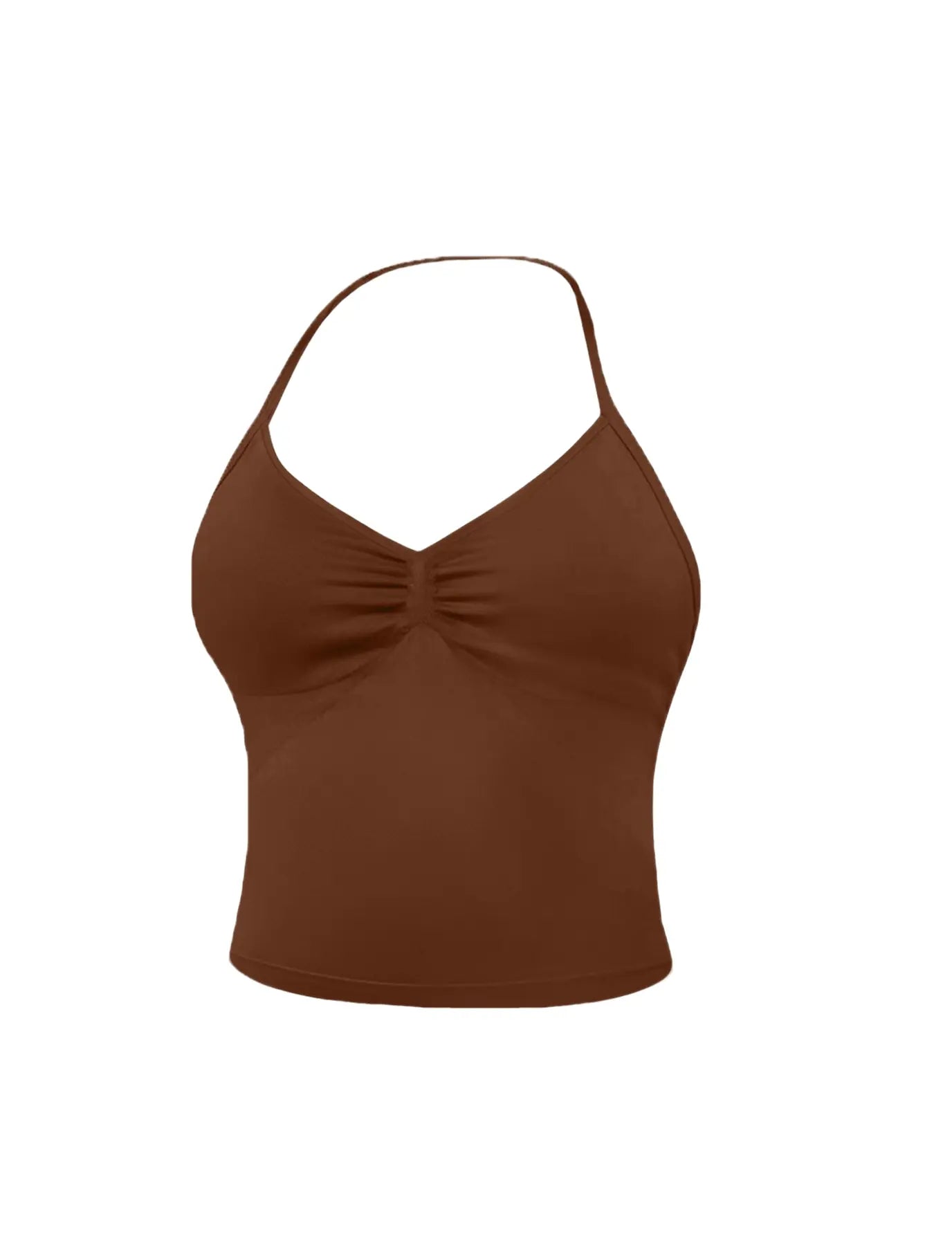 Women'S Sleeveless Sports Bra Set, Detachable Pads, High-Waisted Tight Pants, Sporty Style, Ideal for Yoga, Fitness, Daily Wear